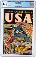 USA COMICS #14 FALL 1944 CGC 4.5 VG+.