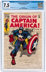 CAPTAIN AMERICA #109 JANUARY 1969 CGC 7.5 VF-.