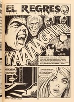 TERROR GRAFICO #5 SPANISH HORROR COMPLETE COMIC BOOK STORY ORIGINAL ART.