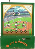 "HIT A HOMER" BASEBALL NICKEL DROP TRADE STIMULATOR/ARCADE GAME.