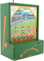 "HIT A HOMER" BASEBALL NICKEL DROP TRADE STIMULATOR/ARCADE GAME.