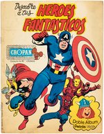 MARVEL RARE SPANISH CROPAN CARD SET & ALBUM.