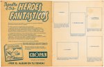 MARVEL RARE SPANISH CROPAN CARD SET & ALBUM.