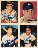 1982 G.S. GALLERY ALL-TIME GREATS BASEBALL CARD SET WITH 20 OF 24 SIGNED (8 HOF).