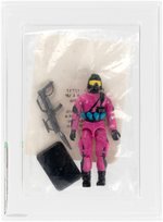 G.I. JOE: A REAL AMERICAN HERO - CREATE A COBRA BAGGED ACTION FIGURE AFA 85 NM+.