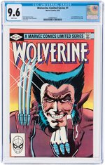 WOLVERINE LIMITED SERIES #1 SEPTEMBER 1982 CGC 9.6 NM+.