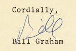 BILL GRAHAM SIGNED LETTER & CONCERT POSTER BG-86 FEATURING DONOVAN.