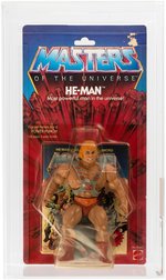 MASTERS OF THE UNIVERSE - HE-MAN SERIES 1/8 BACK (NO WARRANTY) AFA 40 Y-G.