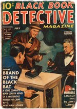 BLACK BOOK DETECTIVE JULY 1939 PULP MAGAZINE (FIRST BLACK BAT).