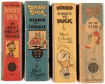 DONALD DUCK BTLB LOT OF FOUR.