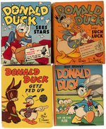 DONALD DUCK BTLB LOT OF FOUR.