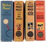 MICKEY MOUSE BLB/BTLB LOT OF FOUR.