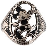 MICKEY MOUSE RARE RING BY COHN & ROSENBERGER.