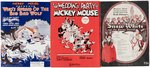 WALT DISNEY EXTENSIVE COLLECTION OF SHEET MUSIC & SOUVENIR SONG ALBUMS.