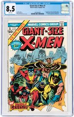 GIANT SIZE X-MEN #1 SUMMER 1975 CGC 8.5 VF+ (FIRST STORM, NIGHTCRAWLER, COLOSSUS & THUNDERBIRD).