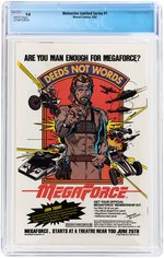 WOLVERINE LIMITED SERIES #1 SEPTEMBER 1982 CGC 9.8 NM/MINT (NEWSSTAND EDITION).