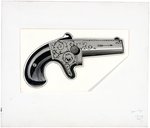 KELLOGG'S SUGAR CORN POPS "WILD BILL HICKOK'S 'FAMOUS GUNS SERIES'" PROTOTYPE ORIGINAL ART LOT.