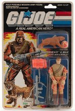 G.I. JOE: A REAL AMERICAN HERO - SPEARHEAD & MAX SERIES 7/34 BACK CARDED ACTION FIGURE.