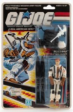 G.I. JOE: A REAL AMERICAN HERO - BLIZZARD SERIES 7/34 BACK CARDED ACTION FIGURE.