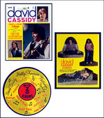 "DAVID CASSIDY PAINT AND COLOR ALBUM" W/STORE SIGN.