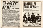CIVIL RIGHTS BPP "PANTHER 21 TRIAL NEWS" FULL RUN OF 35 PUBLICATIONS.