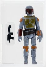 STAR WARS: RETURN OF THE JEDI - LOOSE ACTION FIGURE/TW BOBA FETT AFA 80 NM.