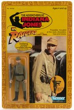 INDIANA JONES IN RAIDERS OF THE LOST ARK - INDIANA JONES (GERMAN UNIFORM) CARDED ACTION FIGURE.