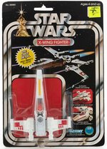 STAR WARS - X-WING FIGHTER DIE-CAST 12 BACK CARDED VEHICLE.