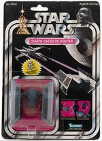 STAR WARS - DARTH VADER TIE FIGHTER DIE-CAST 21 BACK CARDED VEHICLE.