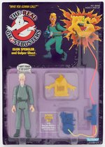 THE REAL GHOSTBUSTERS - EGON SPENGLER & GULPER GHOST SERIES 2 CARDED ACTION FIGURE.