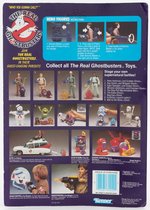 THE REAL GHOSTBUSTERS - RAY STANTZ & WRAPPER GHOST SERIES 2 CARDED ACTION FIGURE.