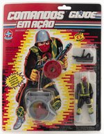 ESTRELA G.I. JOE "COMANDOS EM AÇOÃ" - VIBORA PYTHON SERIES 10 CARDED ACTION FIGURE.