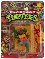 TEENAGE MUTANT NINJA TURTLES - LEATHERHEAD SERIES 2/19 BACK CARDED ACTION FIGURE.