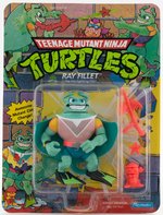 TEENAGE MUTANT NINJA TURTLES - RAY FILLET SERIES 3/39 BACK CARDED ACTION FIGURE.