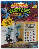 TEENAGE MUTANT NINJA TURTLES: WACKY ACTION - MOUSER SERIES 2/21 BACK CARDED ACTION FIGURE.