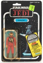 STAR WARS: RETURN OF THE JEDI - B-WING PILOT 77 BACK-A CARDED ACTION FIGURE (COIN OFFER).