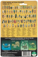 STAR WARS: RETURN OF THE JEDI - TOO-ONEBEE (2-1B) 77 BACK-A CARDED ACTION FIGURE.