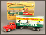 "MICKEY MOUSE MOUSEKETEERS MOVING VAN."