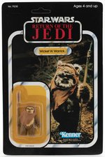 STAR WARS: RETURN OF THE JEDI - WICKET W. WARRICK 77 BACK-A CARDED ACTION FIGURE.