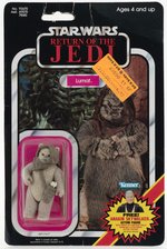 STAR WARS: RETURN OF THE JEDI - LUMAT 79 BACK-C CARDED ACTION FIGURE (CLEAR BLISTER).