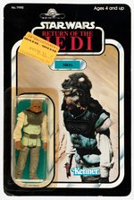 STAR WARS: RETURN OF THE JEDI - NIKTO 77 BACK-A CARDED ACTION FIGURE.