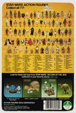 STAR WARS: RETURN OF THE JEDI - NIKTO 77 BACK-A CARDED ACTION FIGURE.