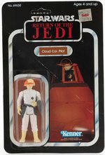 STAR WARS: RETURN OF THE JEDI - CLOUD CAR PILOT 65 BACK-A CARDED ACTION FIGURE (CLEAR BLISTER).