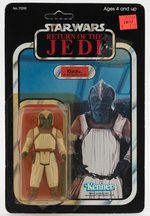 STAR WARS: RETURN OF THE JEDI - KLAATU (SKIFF GUARD OUTFIT) 77 BACK-A CARDED ACTION FIGURE.