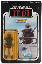 STAR WARS: RETURN OF THE JEDI - WEEQUAY 65 BACK-B CARDED ACTION FIGURE.