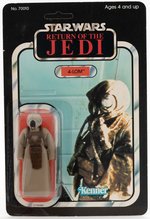 STAR WARS: RETURN OF THE JEDI - 4-LOM 65 BACK-B CARDED ACTION FIGURE (CLEAR BLISTER).