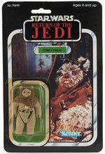 STAR WARS: RETURN OF THE JEDI - CHIEF CHIRPA 65 BACK-B CARDED ACTION FIGURE.