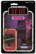 STAR WARS: RETURN OF THE JEDI - POWER DROID 77 BACK-A CARDED ACTION FIGURE.