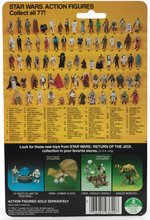 STAR WARS: RETURN OF THE JEDI - POWER DROID 77 BACK-A CARDED ACTION FIGURE.