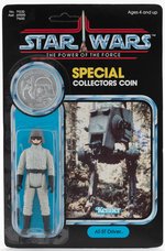 STAR WARS: THE POWER OF THE FORCE - AT-ST DRIVER 92 BACK CARDED ACTION FIGURE (CLEAR BLISTER).